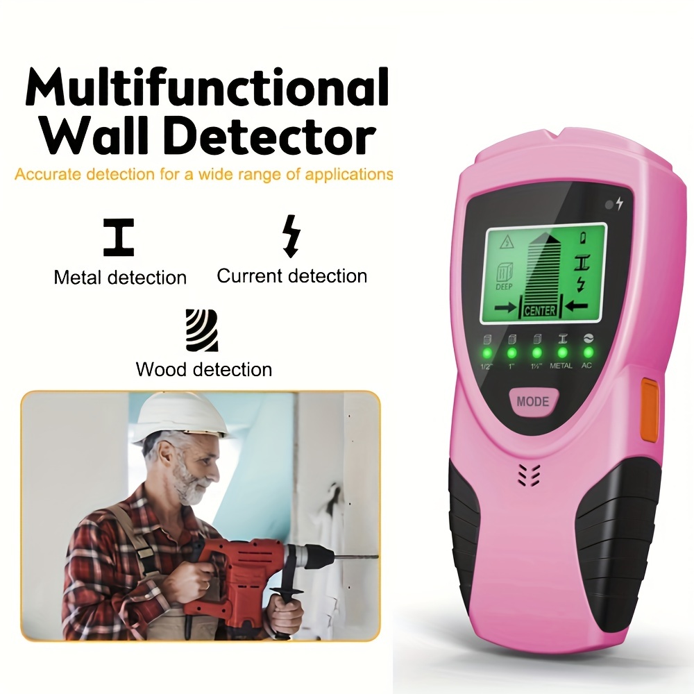 Escáner de pared WS120 (Madera, Metal, Detector de alambre) 