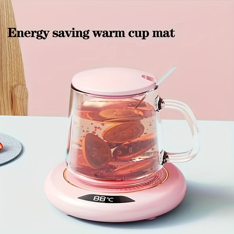 Portable Usb Coffee Mug Warmer Electric Beverage Heating Pad With Three  Temperature Settings Auto Shut Off Function