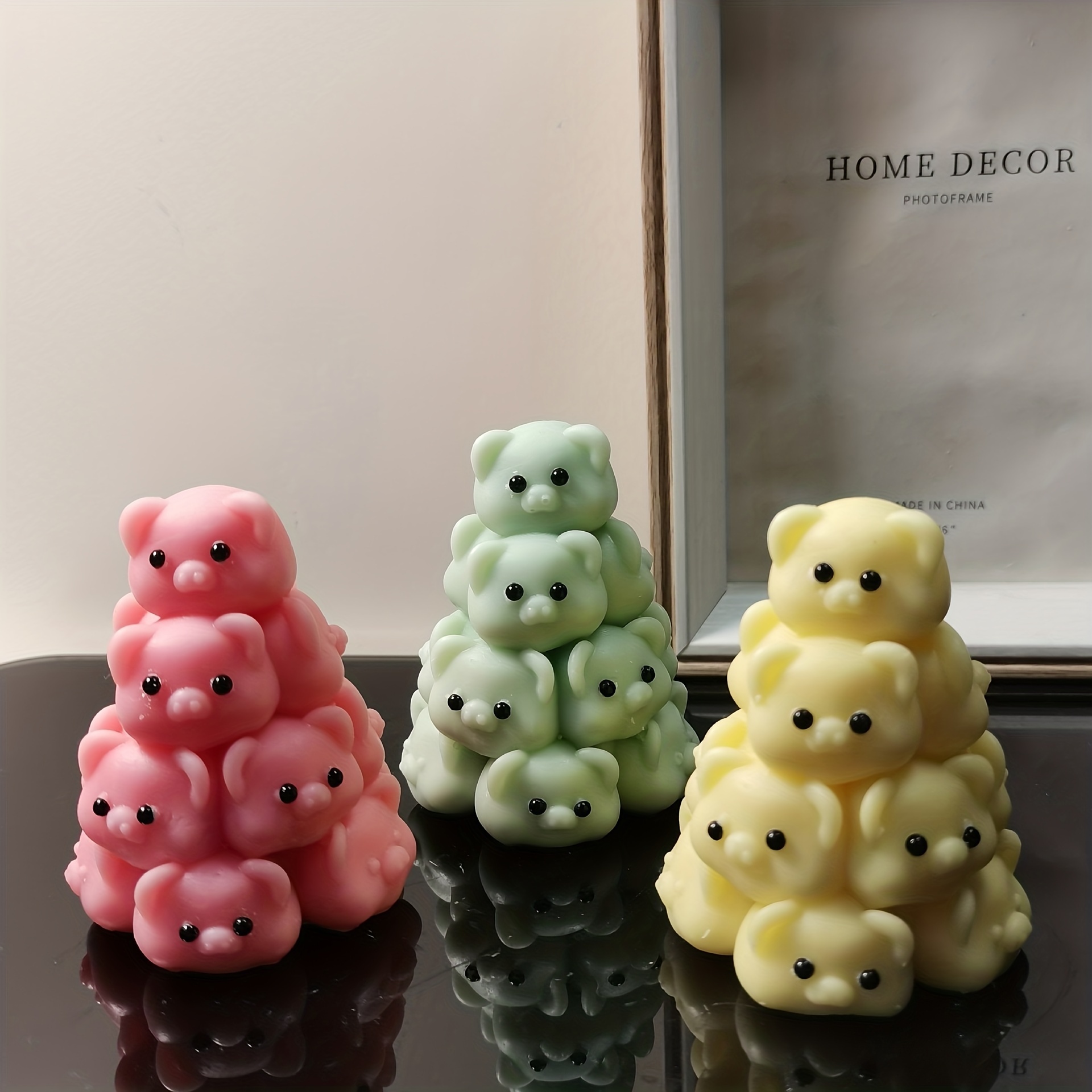 3D Mushroom Candle Creative Handmade Soap Silicone Mold - China