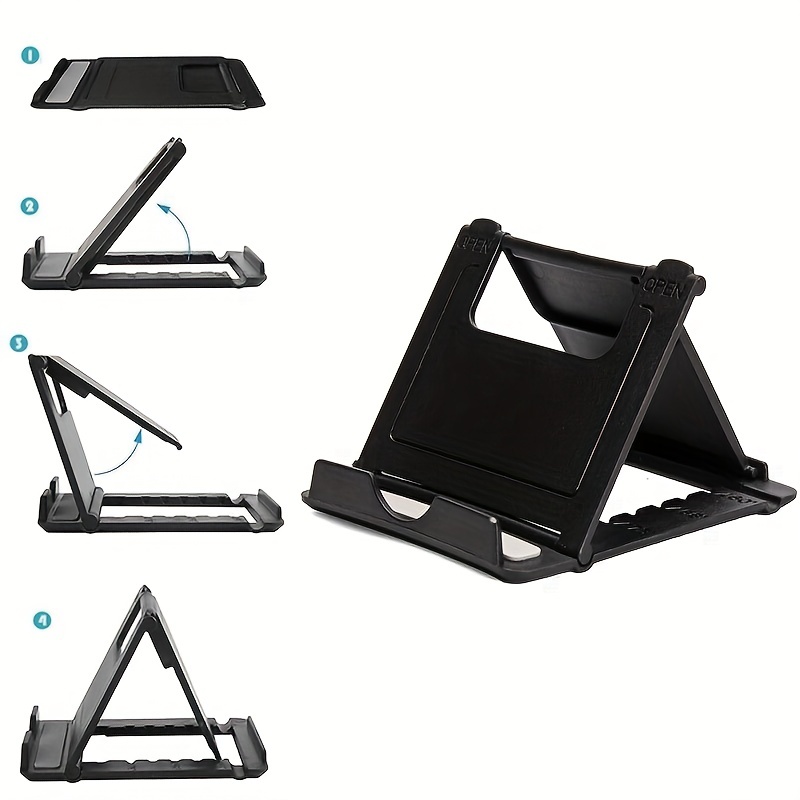 1pc Desktop Adjustable Mobile Phone Holder 8.38*7.11cm, 6 Colors Available