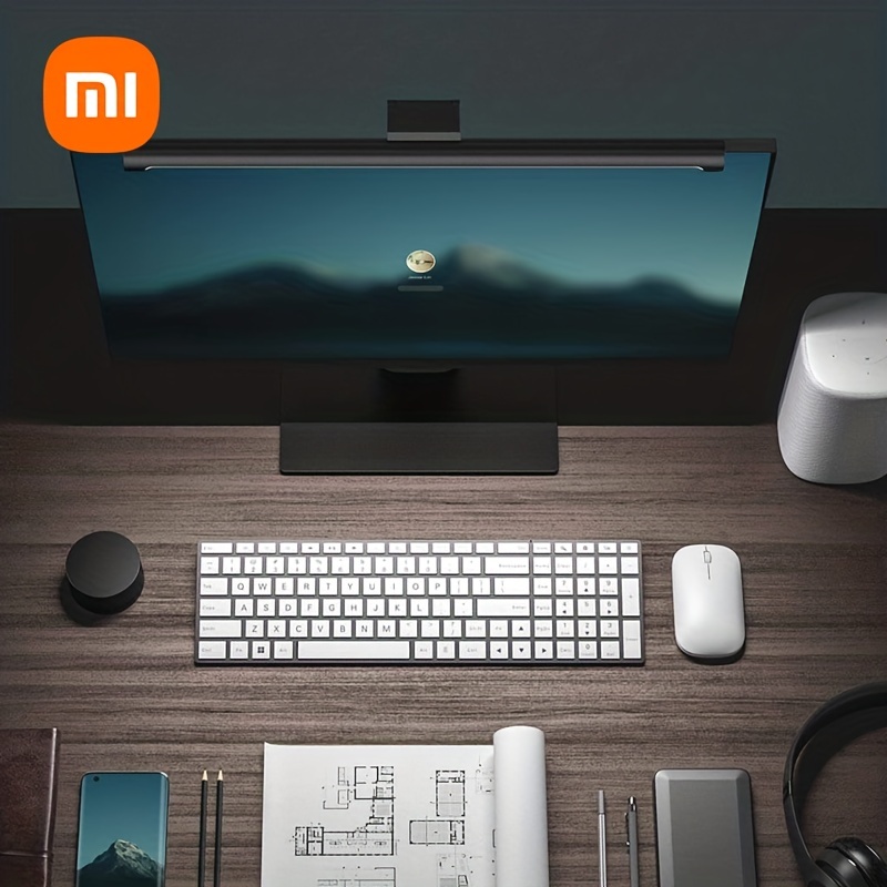 Xiaomi Mijia-Lámpara inteligente de escritorio y mesa con Control remoto,  lámpara LED Ra95 con 4