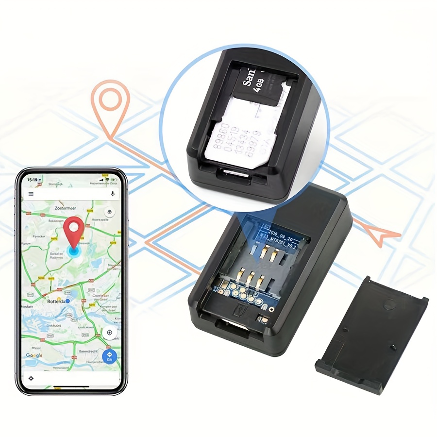 GPS para vehículos, localizador GPS del coche 2G localizador en tiempo  real, antirrobo coche motocicleta bicicleta GPS dispositivo de seguimiento