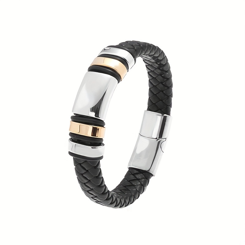 Trendy Fashion Creative Design Glossy Four-Ring Bracelet