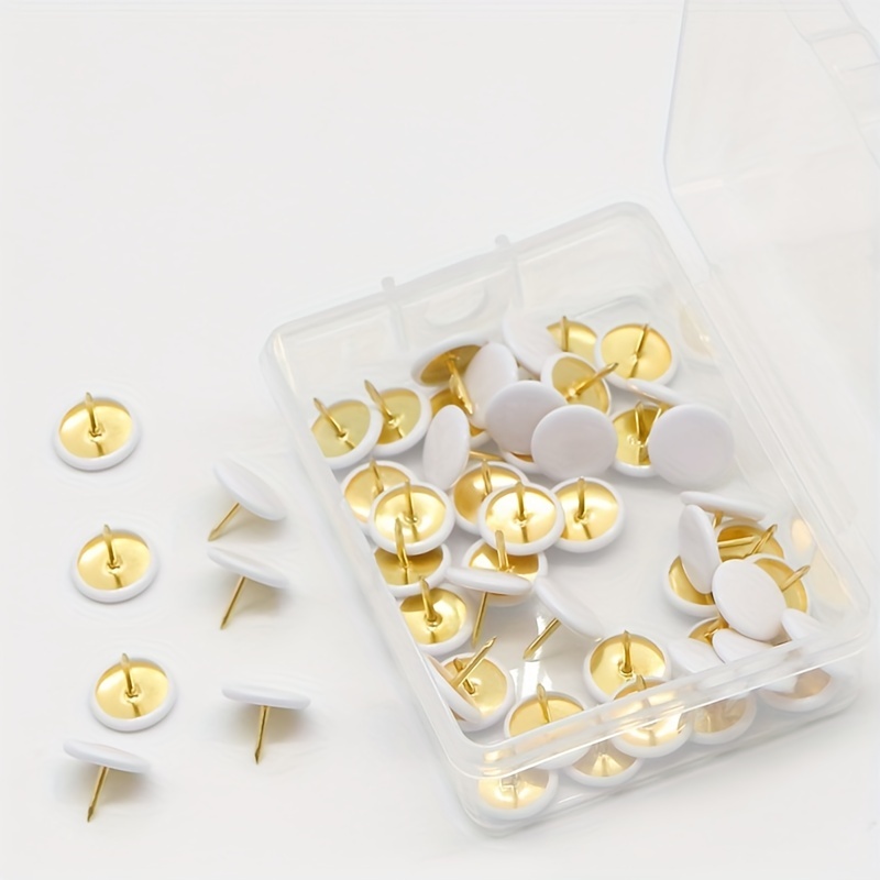 Plastic Round Head Push Pins Are Suitable For Home School - Temu