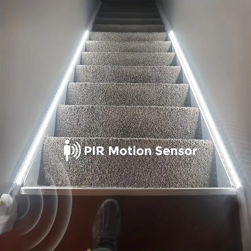 Tira Luces Led Sensor Movimiento Pir Luz Interruptor - Temu Spain