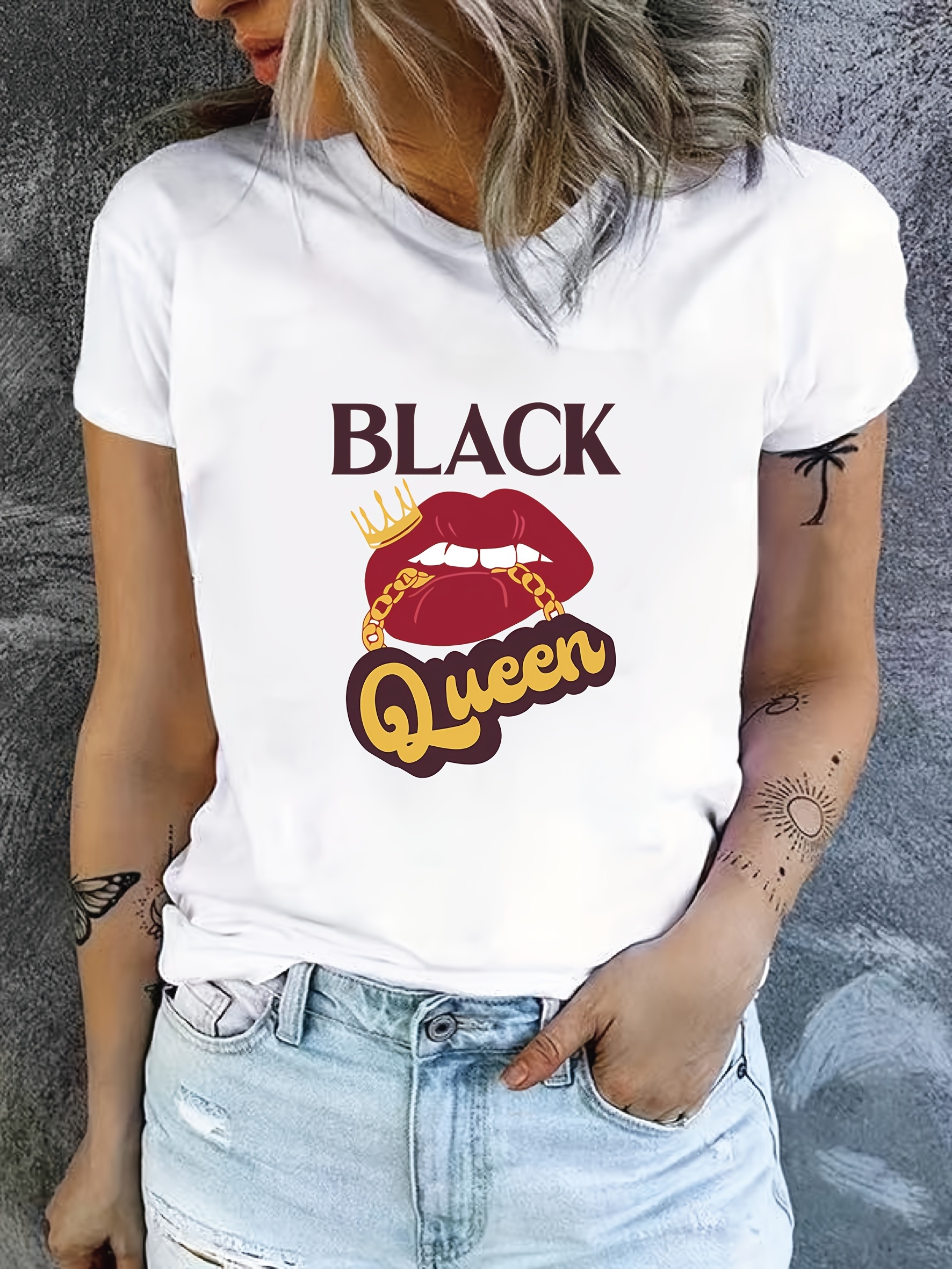 Camiseta queen online mujer