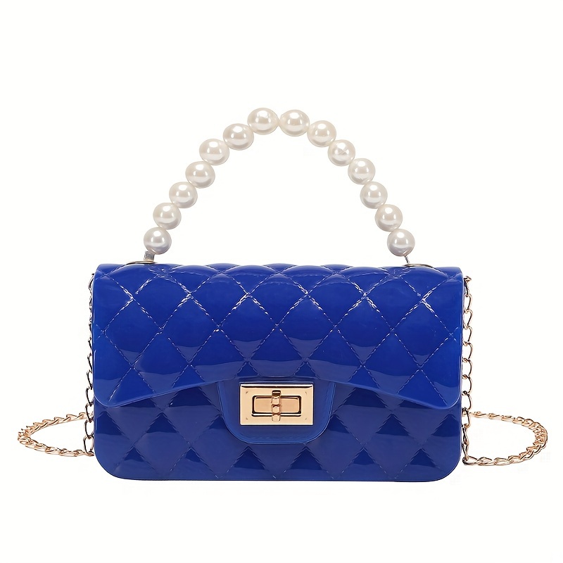 Royal blue best sale jelly purse