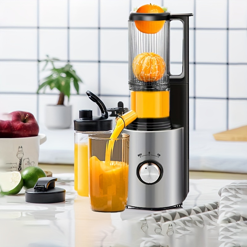 Pure Juicer Cold Press Juicer, All Stainless Steel
