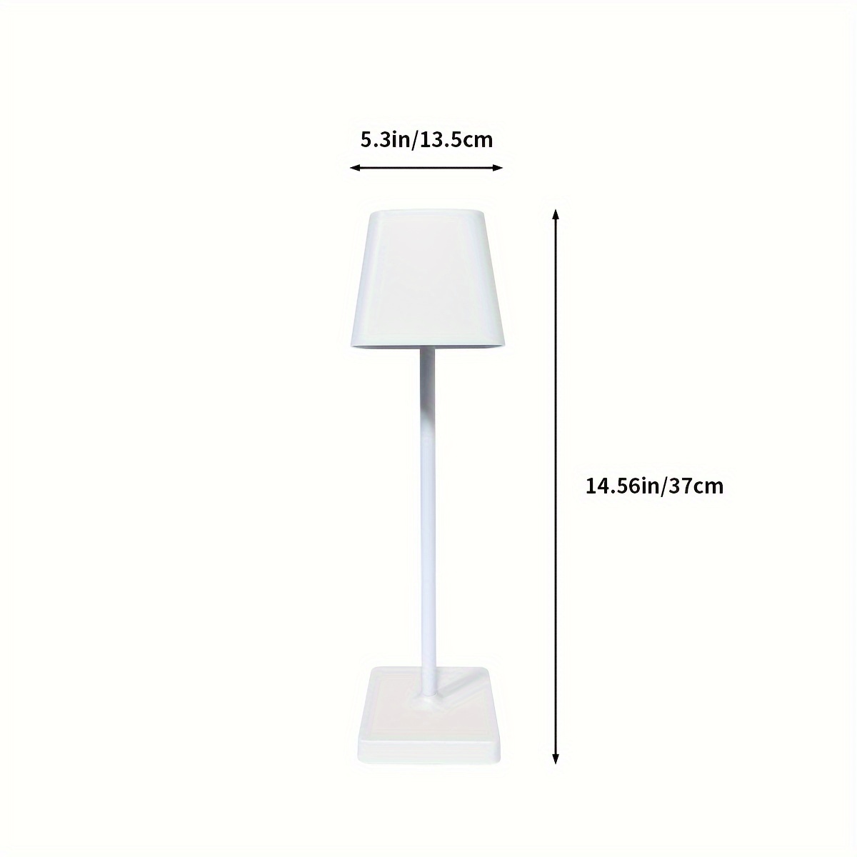Luxurious And Simple Square Led Desk Lamp Usb Charged Three - Temu