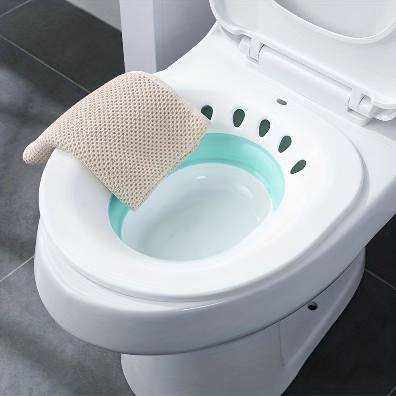 Bathroom Toilet Seat Foldable Soothing Hemorrhoids And - Temu