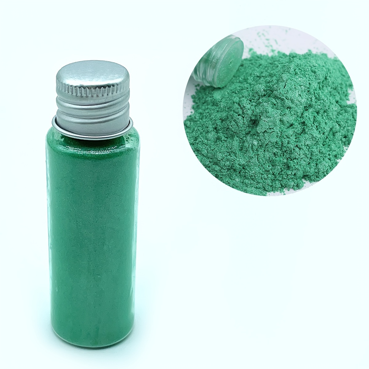 Neon Green Resin Pigment Paste 30ml in a no mess easy Pump bottle