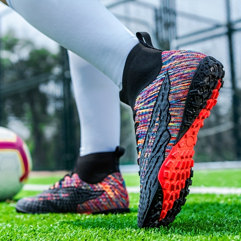 Zapatos de fútbol para hombre Tacos Zapatos de fútbol sala Zapatillas de  fútbol para el aire libre Botas de fútbol de entrenamiento al aire libre  332