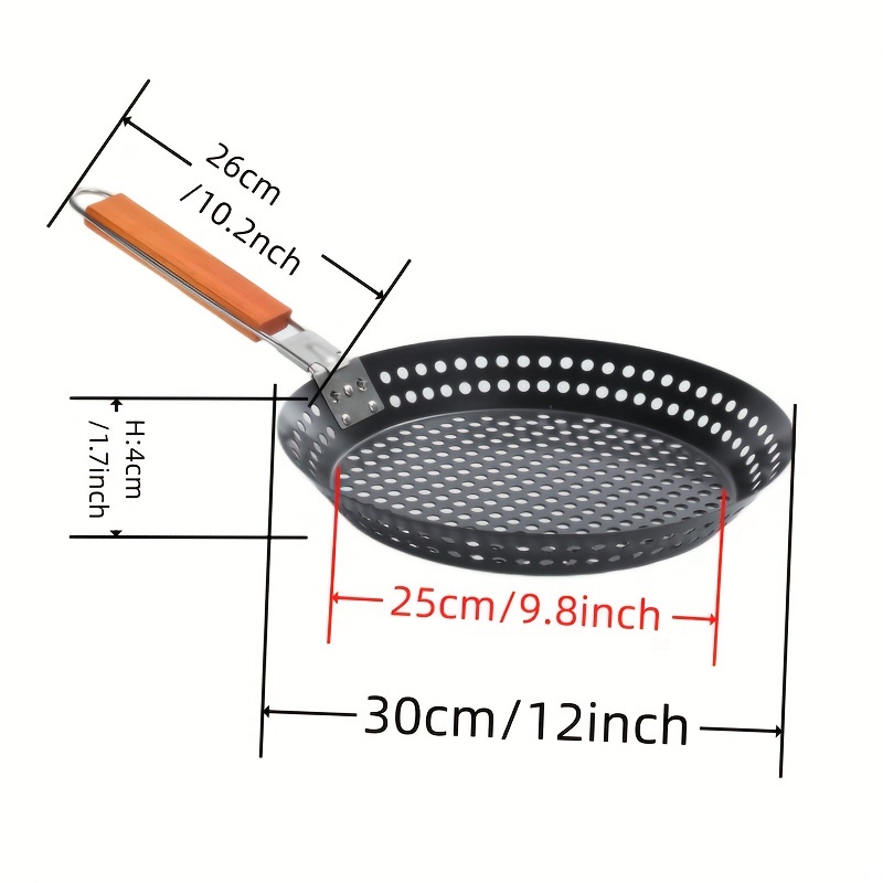 1pc 14-inch Nonstick Round Griddle Grill Pan For Korean BBQ/Teppanyaki Pan,  Tawa, Roti Pan/Induction Ready 14.65in 15.75in Medical Stone Korean Barbec