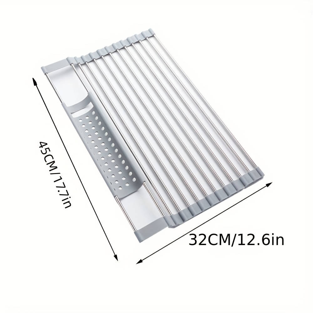 304 Stainless Steel Kitchen Sink Drain Basket Sink Drain Rack