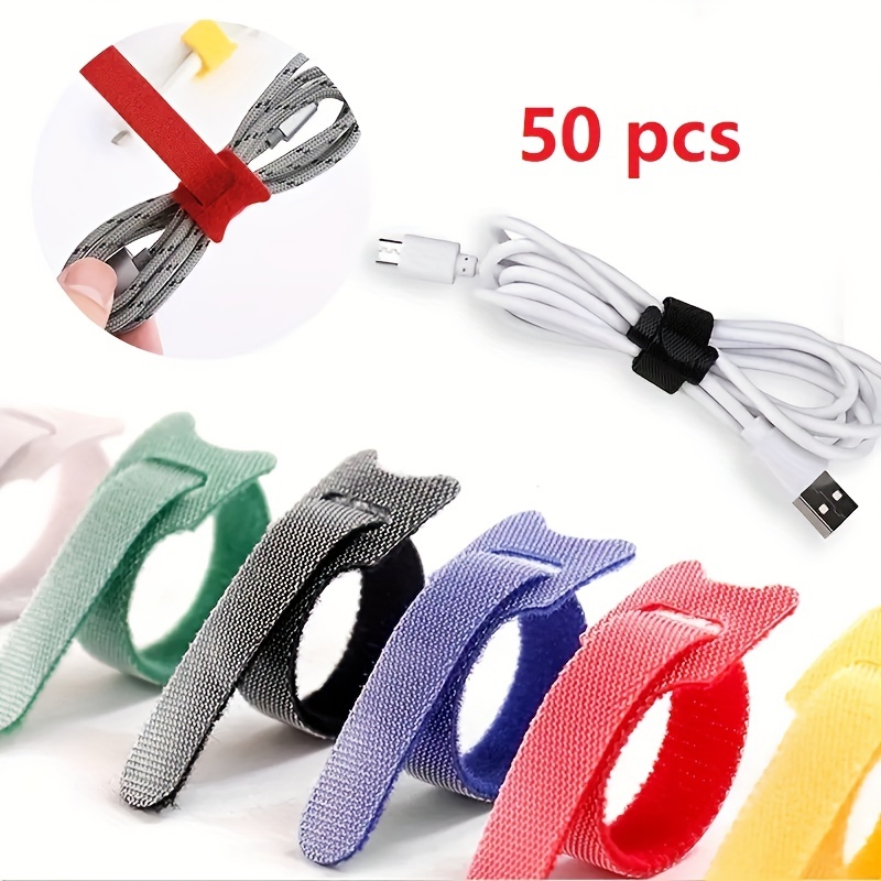 Magic Fastener Cable Organizer - Velcro Velcro Cable Tie - Cable Management  
