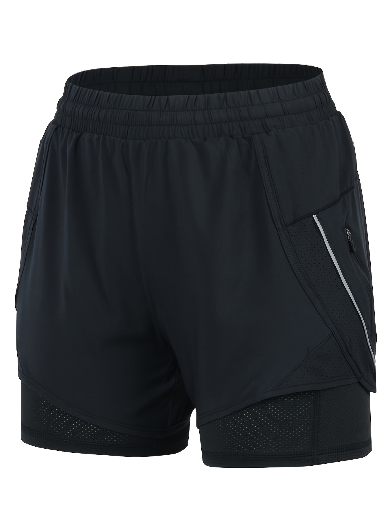 Womens Running Shorts 2 in 1 Athletic Shorts with Pockets