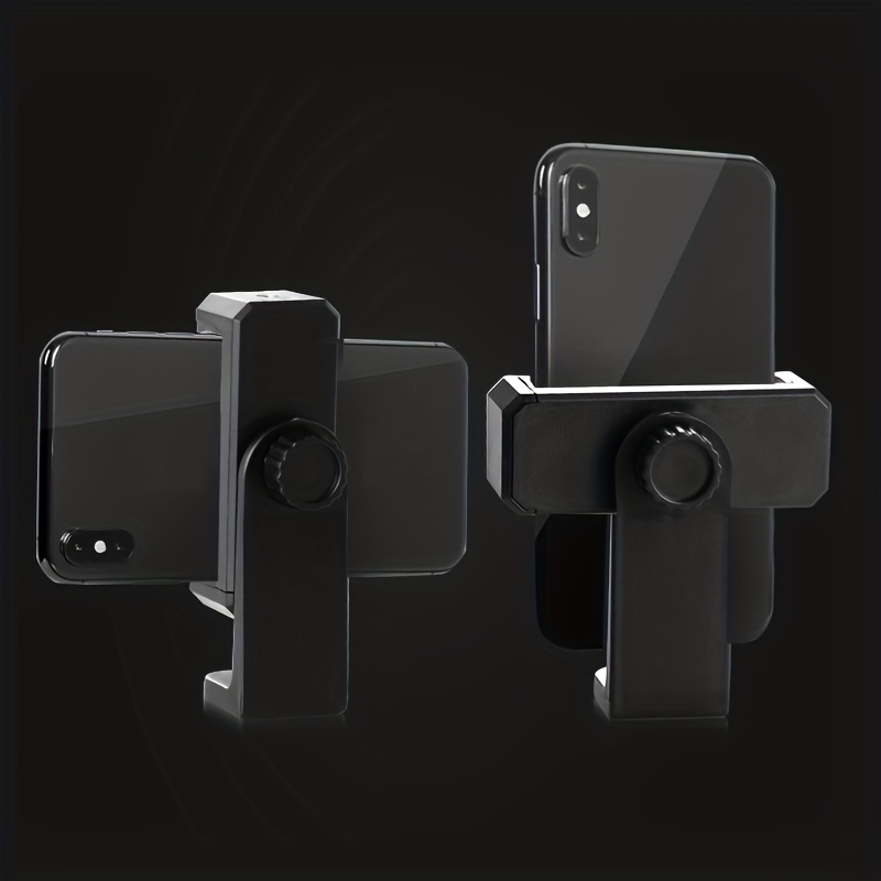 Tête de support de montage de téléphone pour trépied adaptateur à vis  standard support d'appareil photo numérique rotatif objectif selfie  monopode