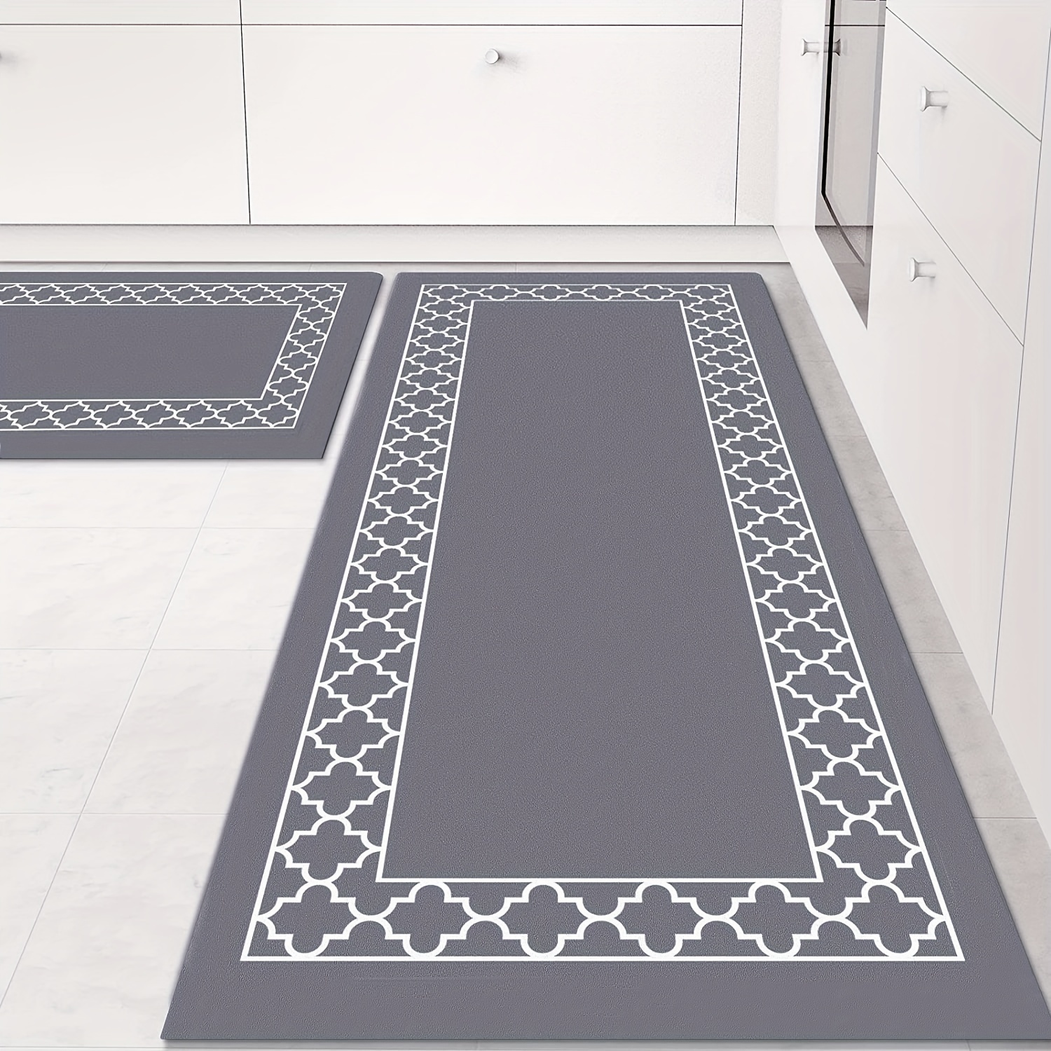 oil long 2pcs/set for kitchen mat rug floor carpet absorbent
