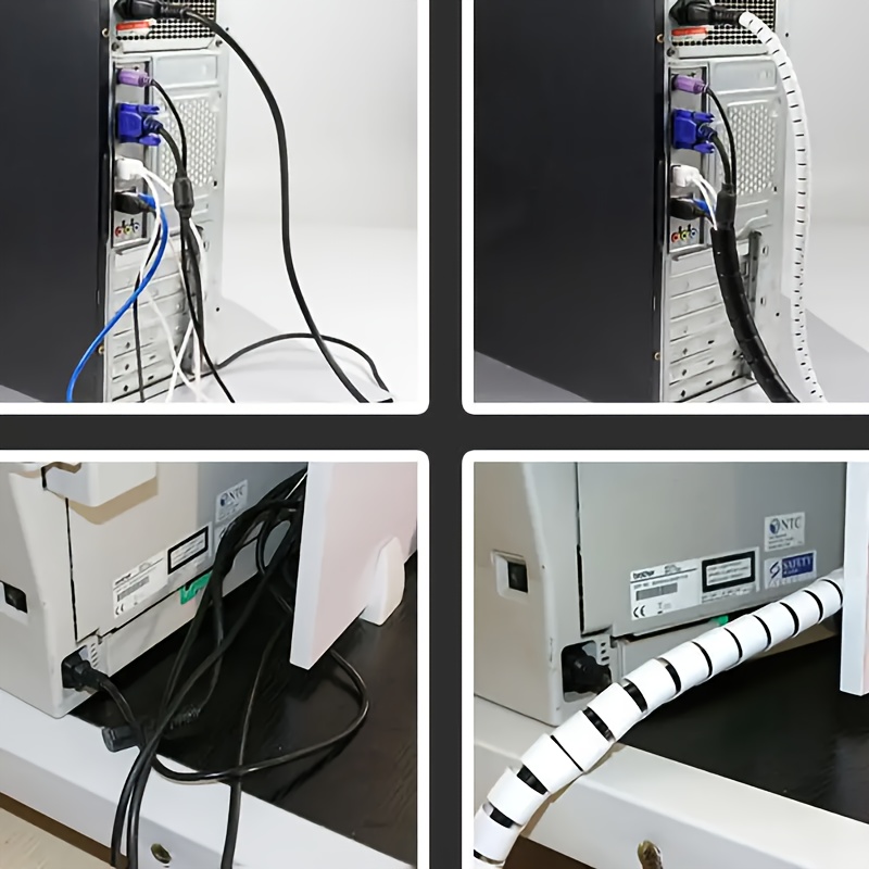 Computer Cord Organizer & Cable Management Systems