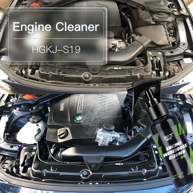 HGKJ Car Engine Bay Cleaner Powerfully Remove Heavy Grease and Dust 1PCS  20ML 1:8 Dilute with Water=180ML