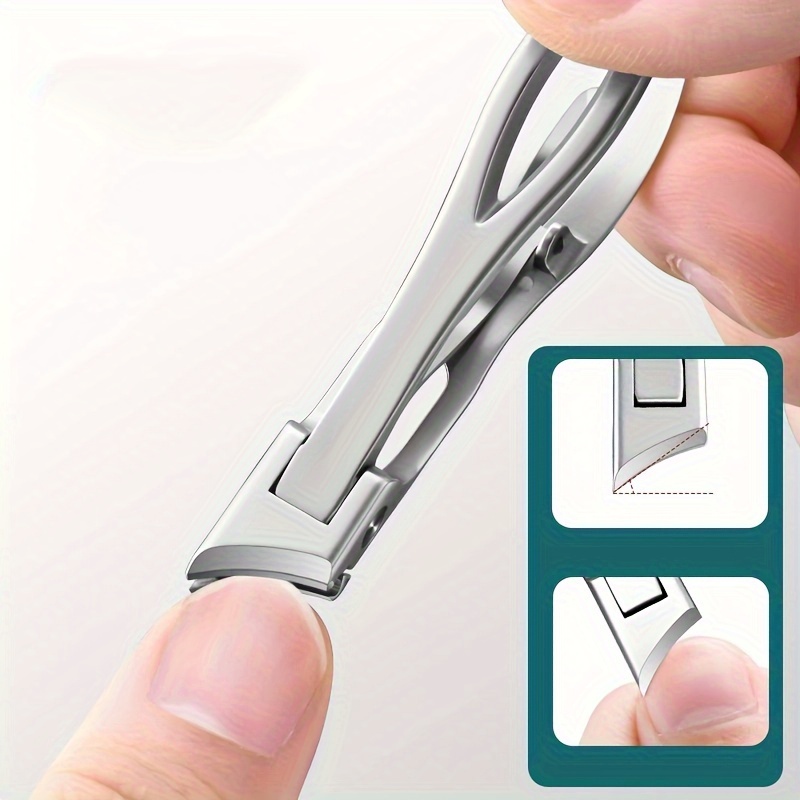 Nail Clippers Set Sharp Stainless Steel Fingernail Clipper - Temu