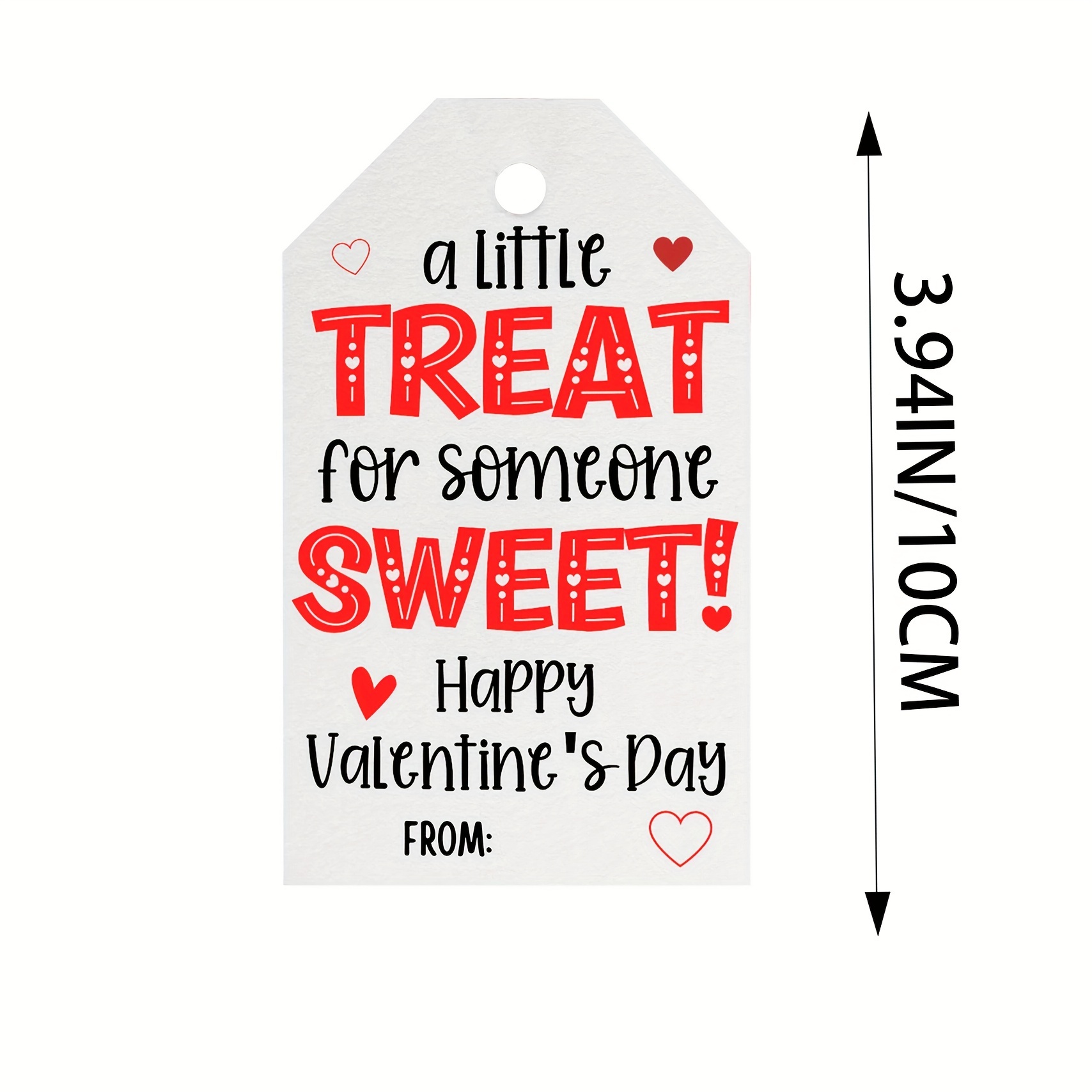 Valentine's Day Treat Tags  Valentine's Day Gifts for Students by