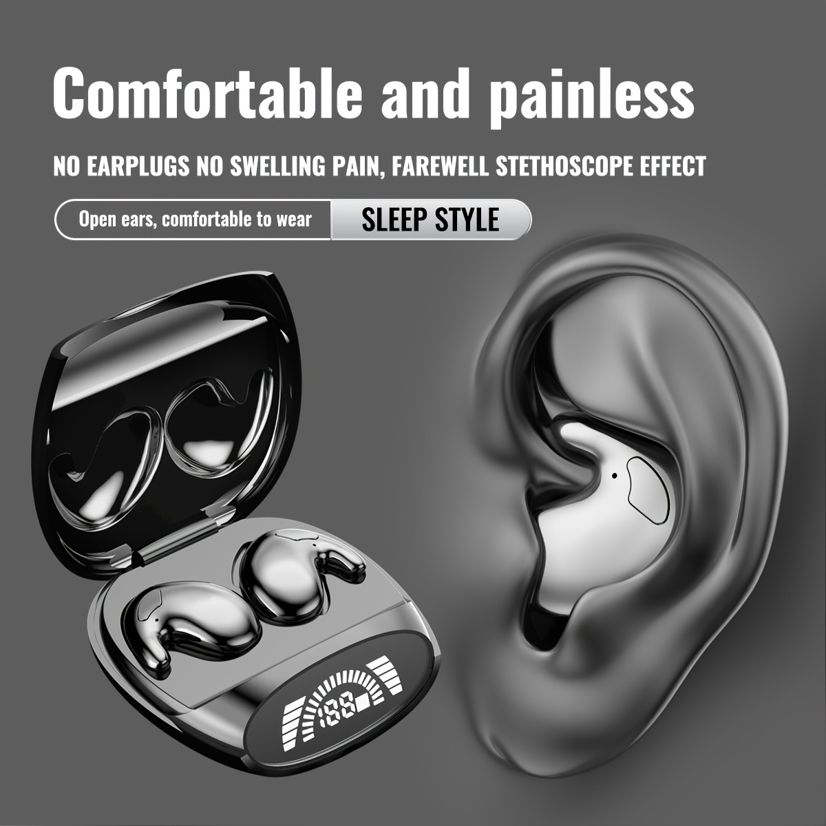 Sleep Earbuds Side Sleepers Smallest Invisible Earbuds - Temu