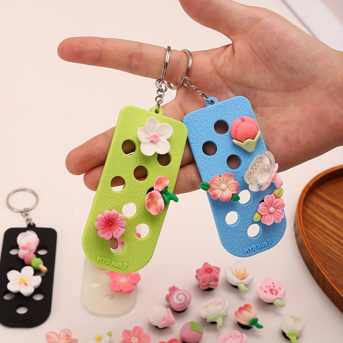 Acrylic Keyrings Keychains In Street Style With 2023 New - Temu