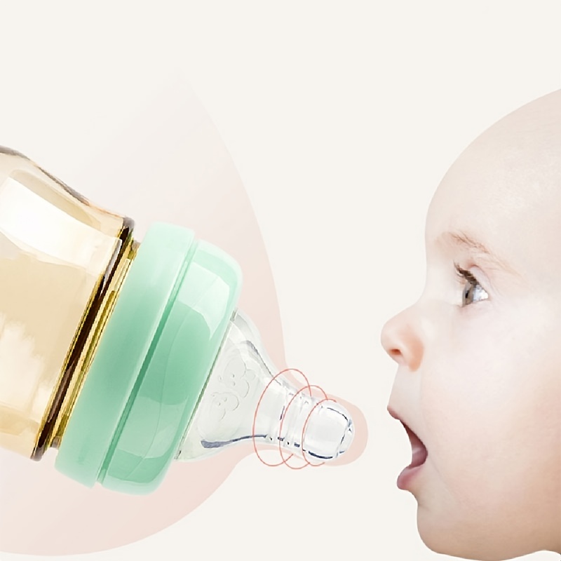 Biberón pequeño en forma de fresa de PPSU para recién nacidos, botella de  agua potable de 90 ml/3,04 oz