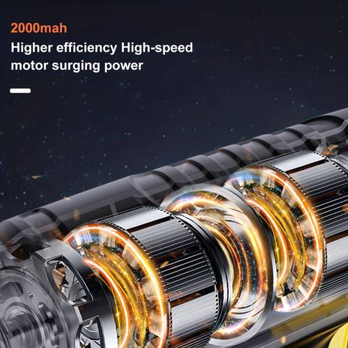 150PSI Tire Fast Inflator, Car Air Pump Compressor LED Light For Car Bike Motor Ball