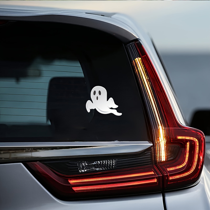 1pc/2pcs Auto Aufkleber Halloween Geist Dekoration Auto Fenster