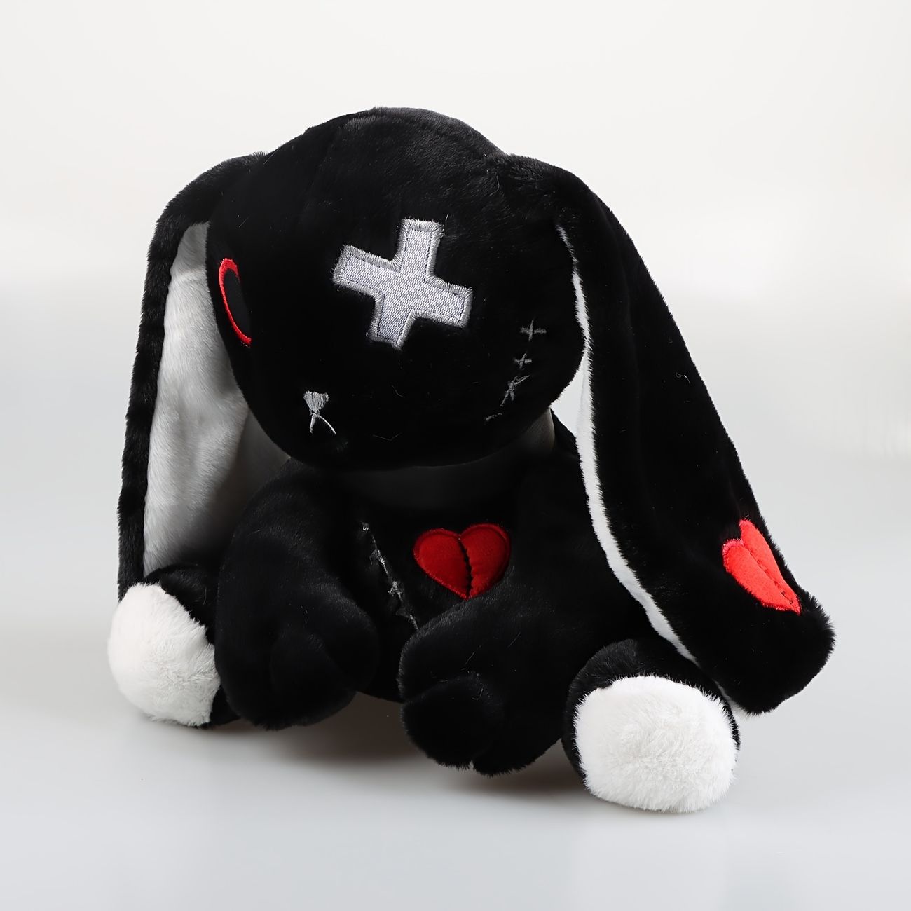 9 06in Cute Rabbit Plush Toy Cartoon Black Doll Stuffed Soft Animal Plush  Rabbit Toys Christmas Gift For Children Home Decor - Toys & Games - Temu