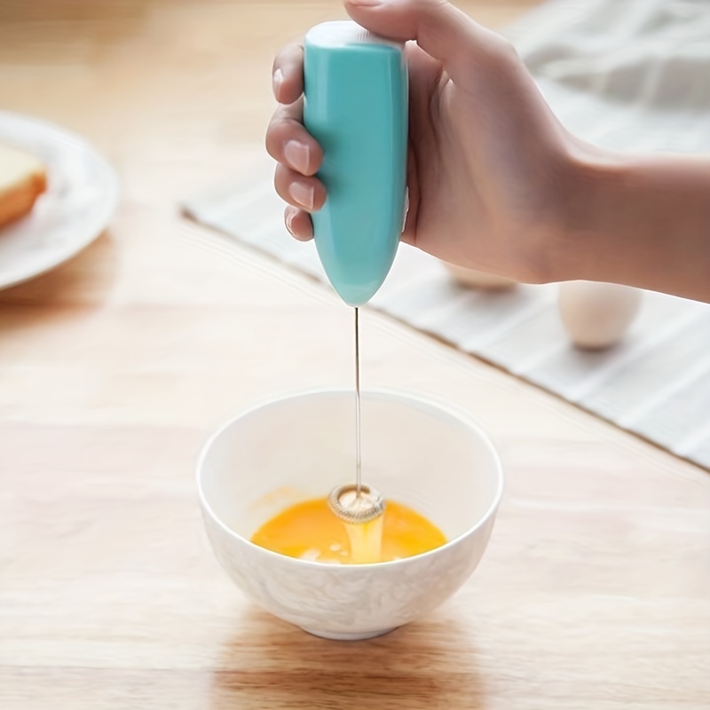 Electric Milk Frother Handheld Egg Beater Coffee Maker - Temu