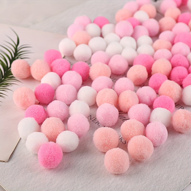 1000Pcs Craft Pom Pom Balls Assorted Size Colored Pom Poms Arts and Crafts,  Soft and Fluffy Craft Pompoms Bulk Small Fuzzy Pompom Balls for Crafts DIY