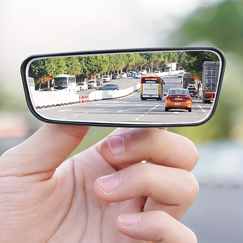 Reflective Rearview Mirror Small 360 degree Adjustable Wide - Temu