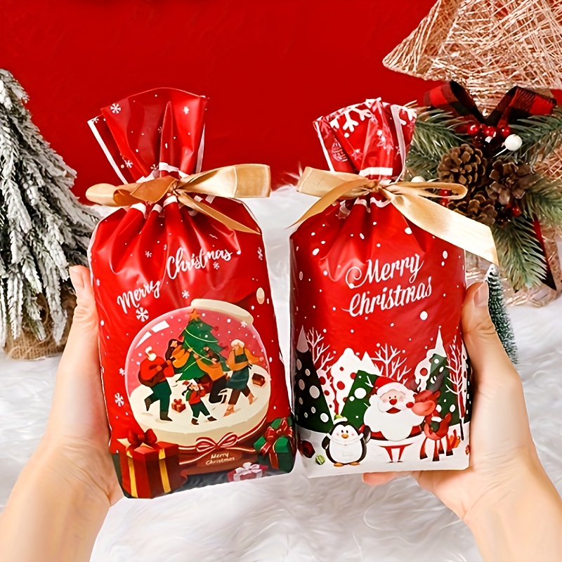 50 Uds. Bolsas Regalo Decoraciones Navideñas Bolsas - Temu