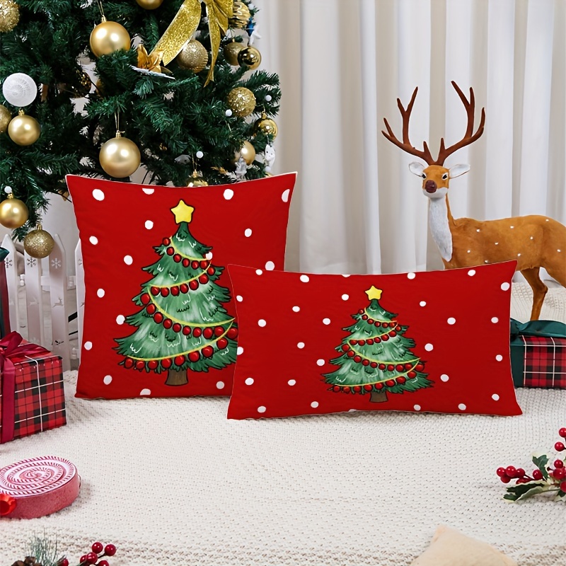 Christmas Decorations Christmas Pillow Covers - Temu