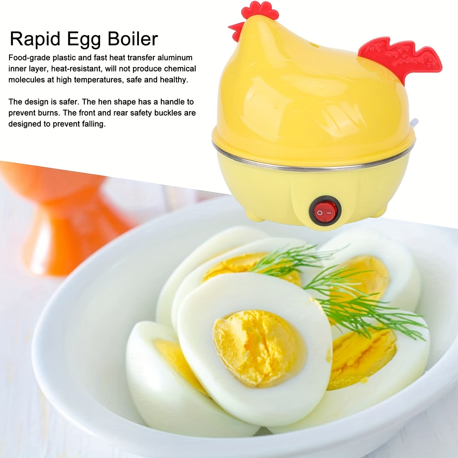 Egg Poacher Cup PP Egg Cooker Portable Practical High Quality Microwave  Heat Resistant Egg Cooking Cup