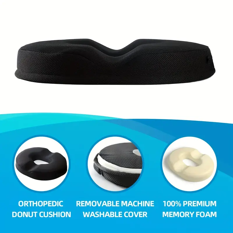 Donut Pillow For Tailbone Pain Relief And Hemorrhoids, Donut Cushion For Postpartum  Pregnancy And After Surgery Sitting Relief, Suitable For Men And Women At  Home & Office Chairs - Temu Austria