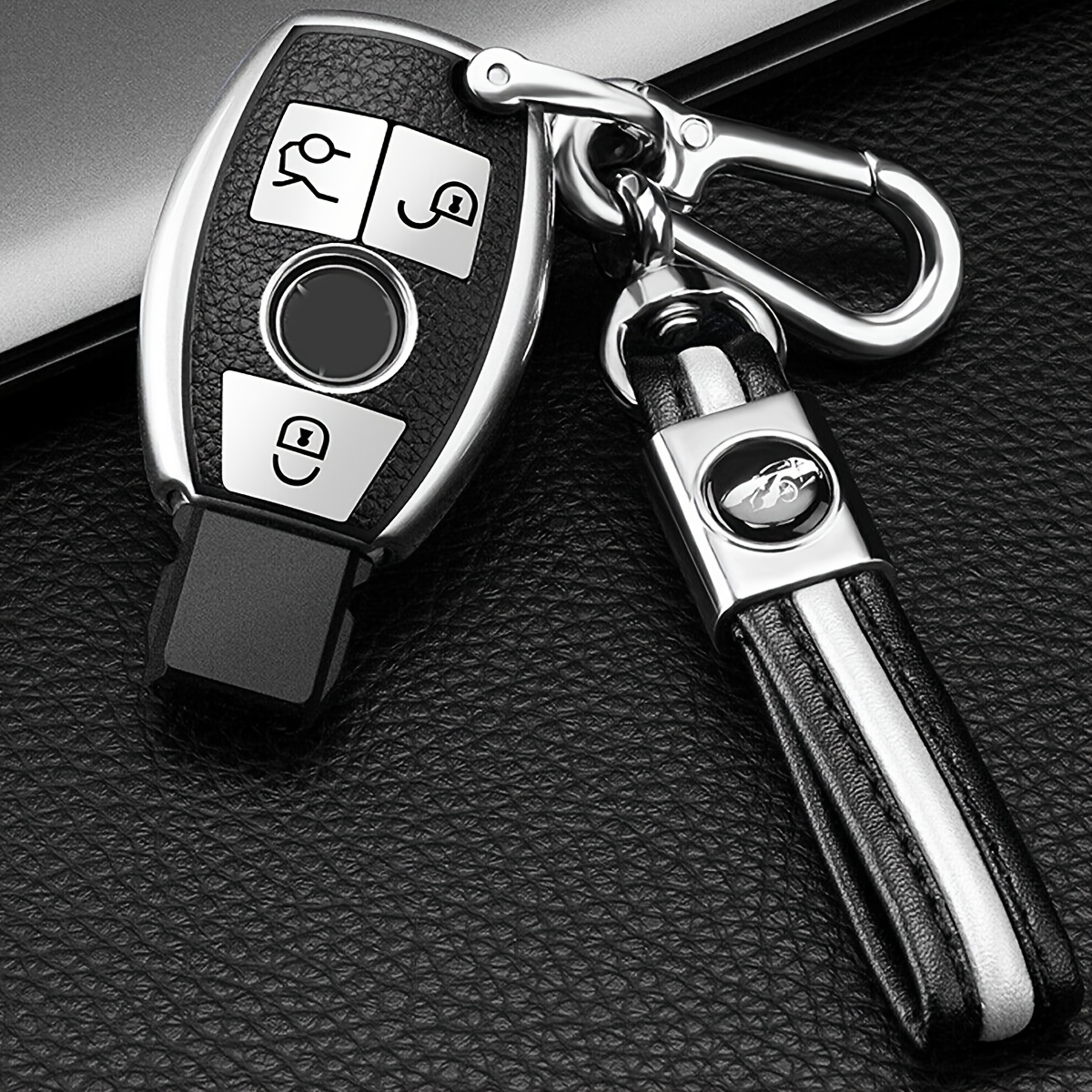 Leather key fob cover case fit for Toyota T3 remote key, 19,95 €