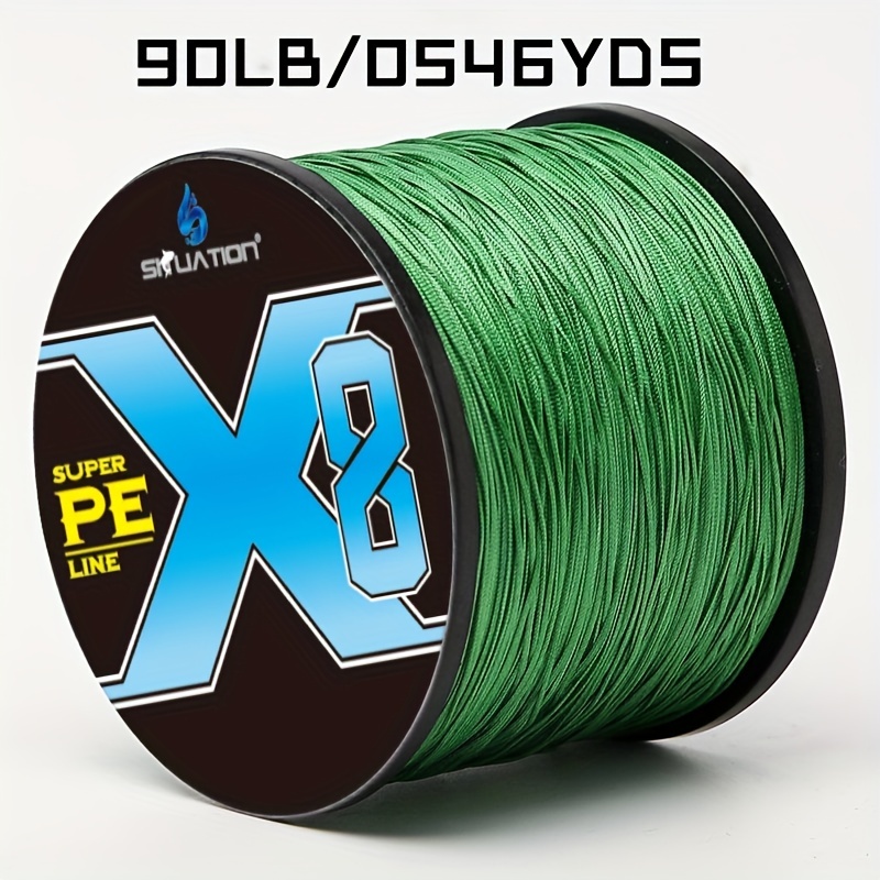 Strong Durable Green Braided Pe Fishing Line Ideal Saltwater - Temu United  Arab Emirates