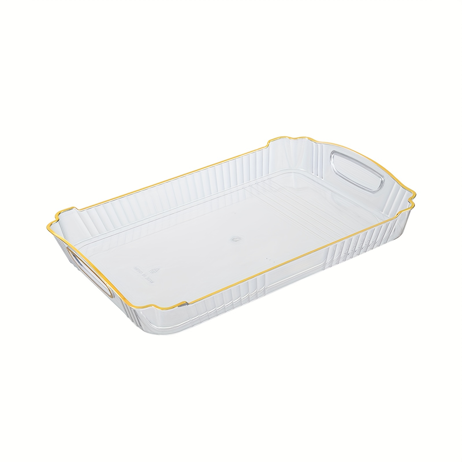 Vassoio Portaoggetti In Plastica Da 1pc, Vassoio Per Organizer Di Lusso  Leggero Per Uso Domestico, Per La Colazione Tazza Da Tè/caffè, Forniture  Per