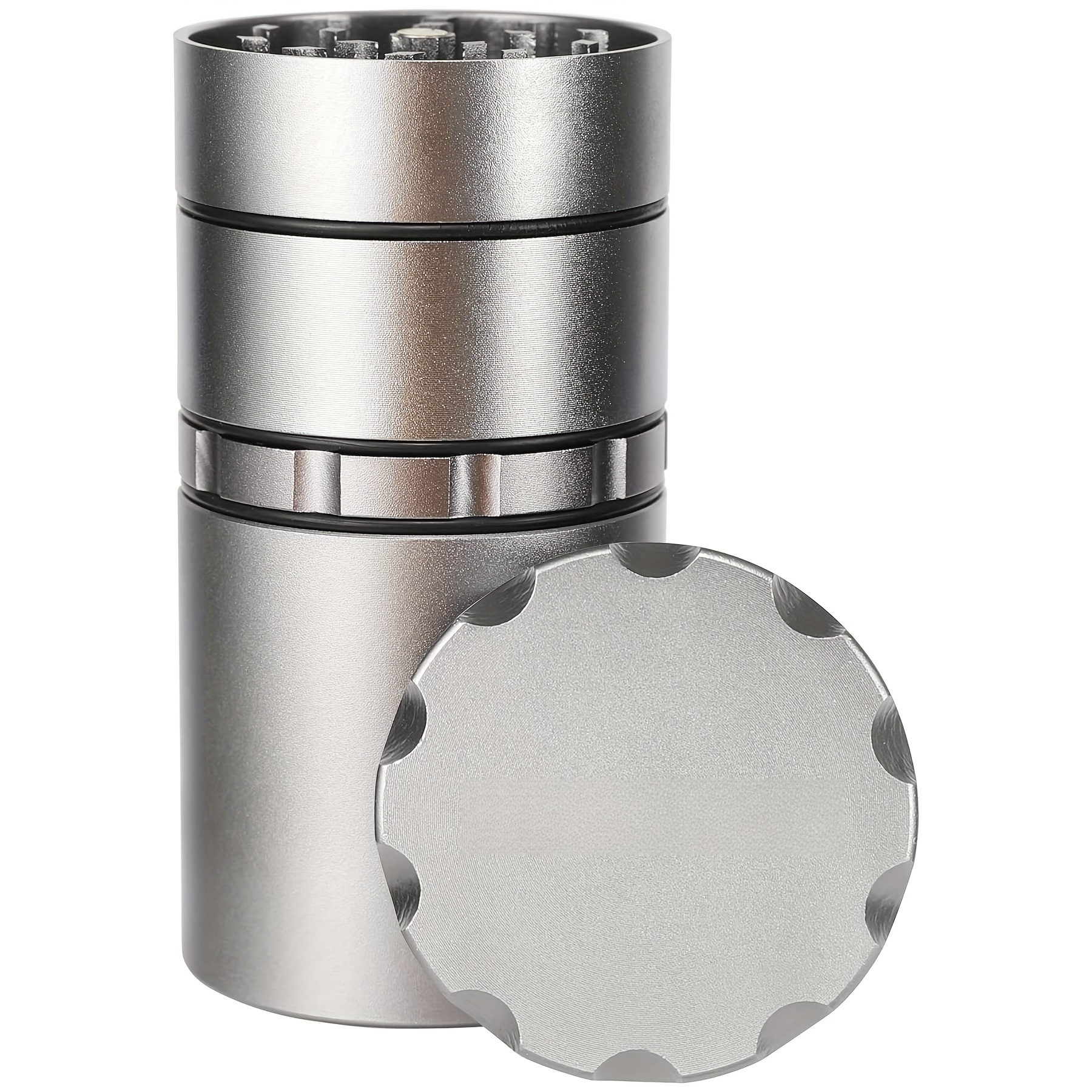 5 layer Aluminum Alloy Manual Spice Grinder Large Capacity - Temu