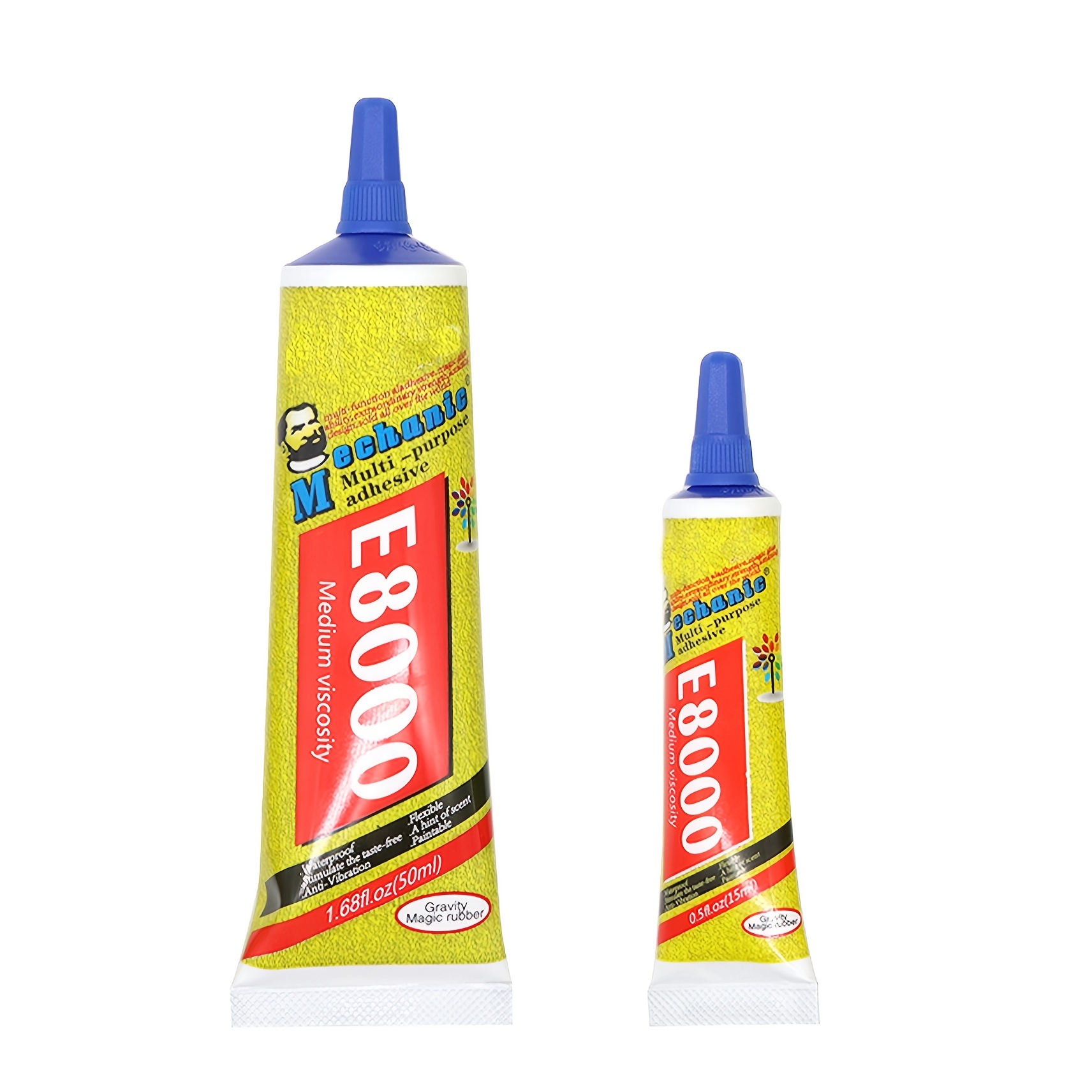 Multi-Purpose Transparent Adhesive Glue E8000 for Touch Screen of Cell  Phone : : Home & Kitchen