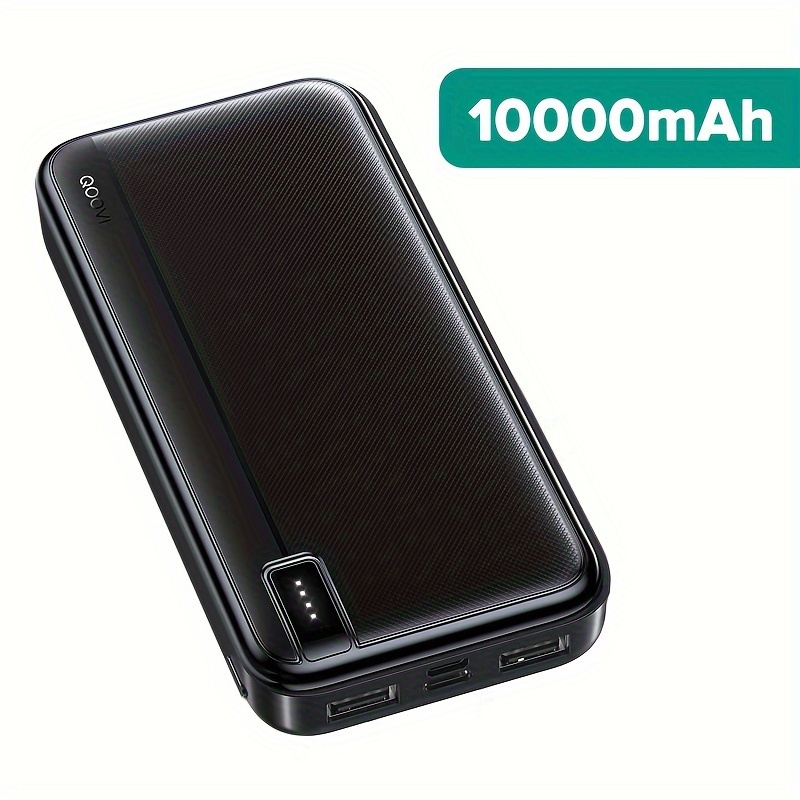 Qoovi Power Bank 20000mah Capacidad Batería Externa Grande - Temu