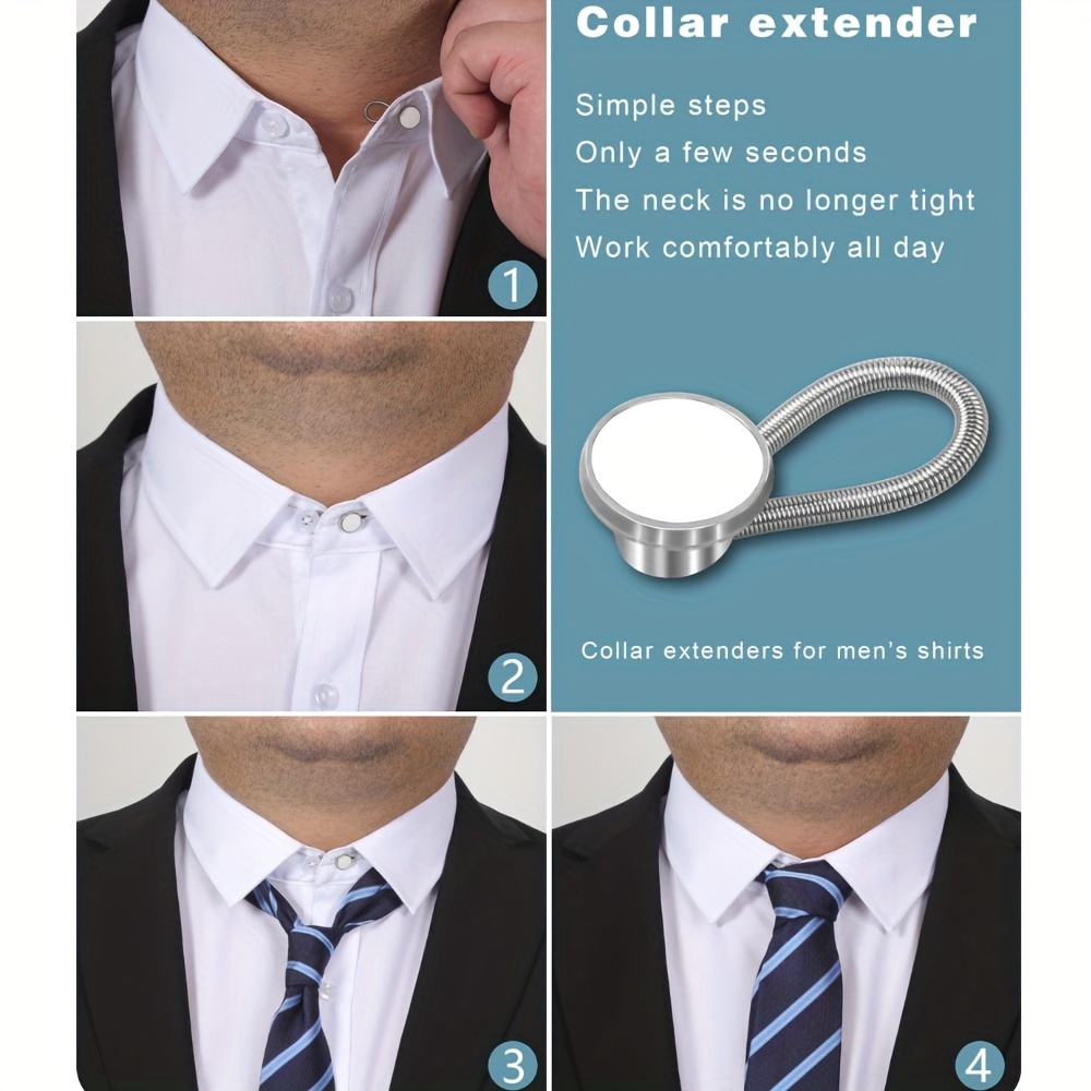 18Pcs Neck Extender Buttons Expansion Extension suits Coat Collar