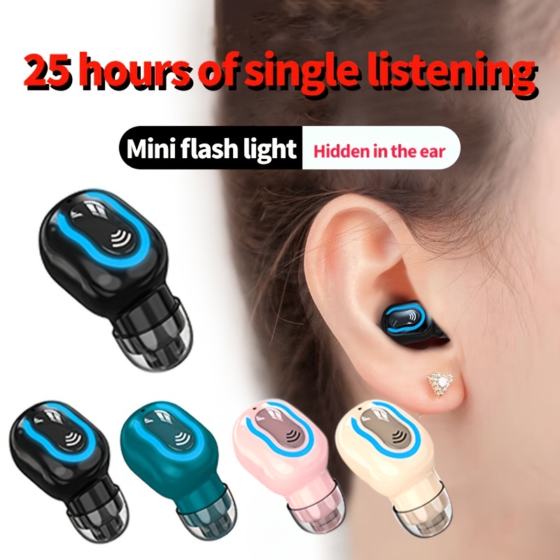 

Wireless Mini Earphone M6: Enjoy Music With Noise Cancelling & Long Standby For Sports & Travel