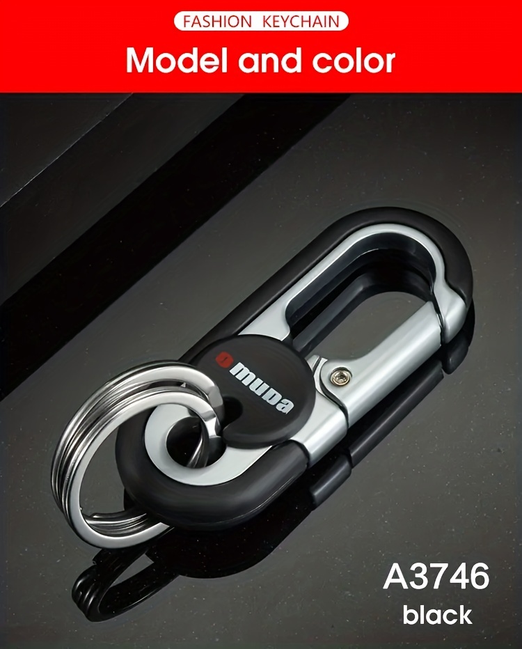 1pc car accessories creative key chain high grade metal key ring mens waist hanging metal alloy key chain automotive key pendant car accessories details 7
