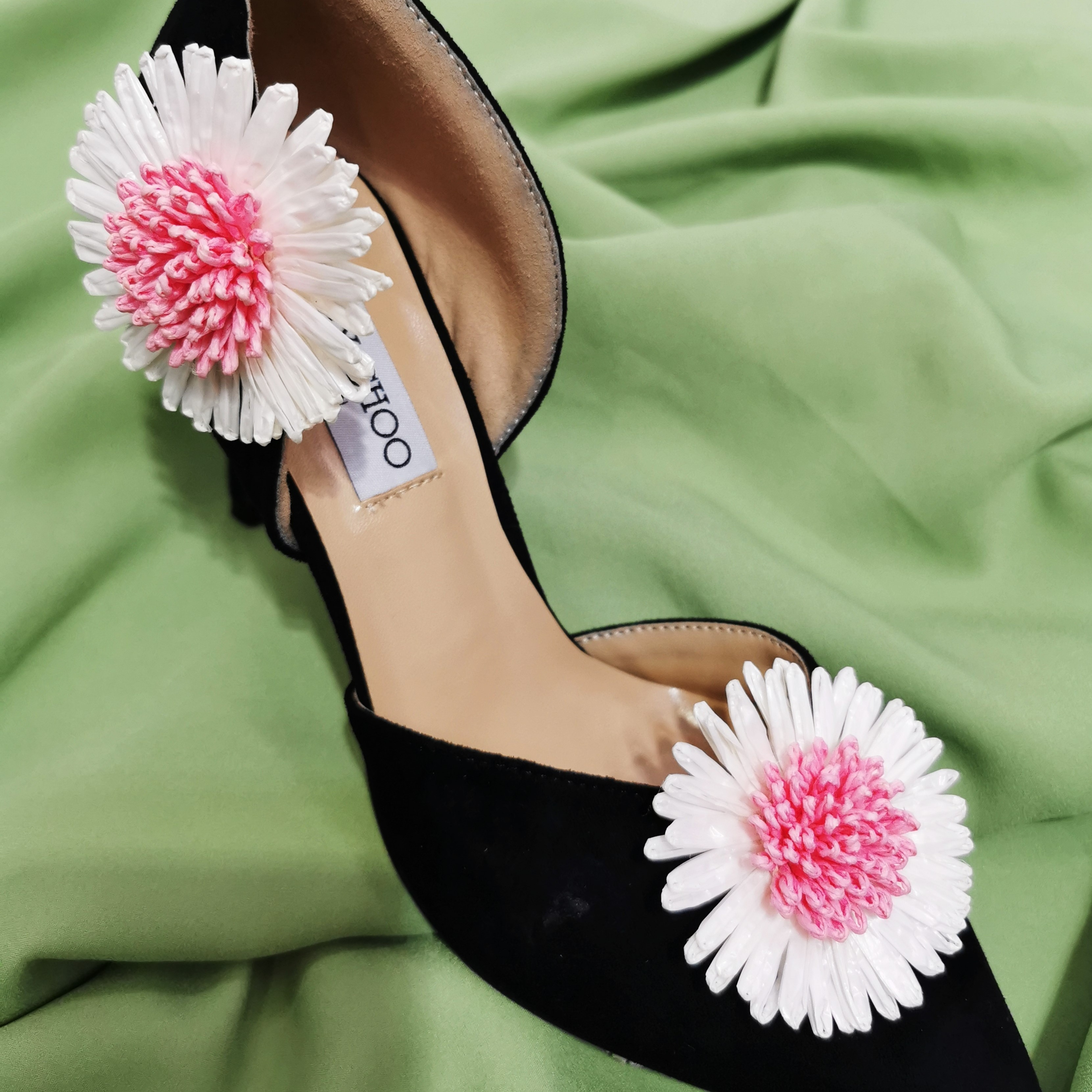 Detachable 3d Fashion Flower Shoe Buckle Shoe Clip Shoe - Temu