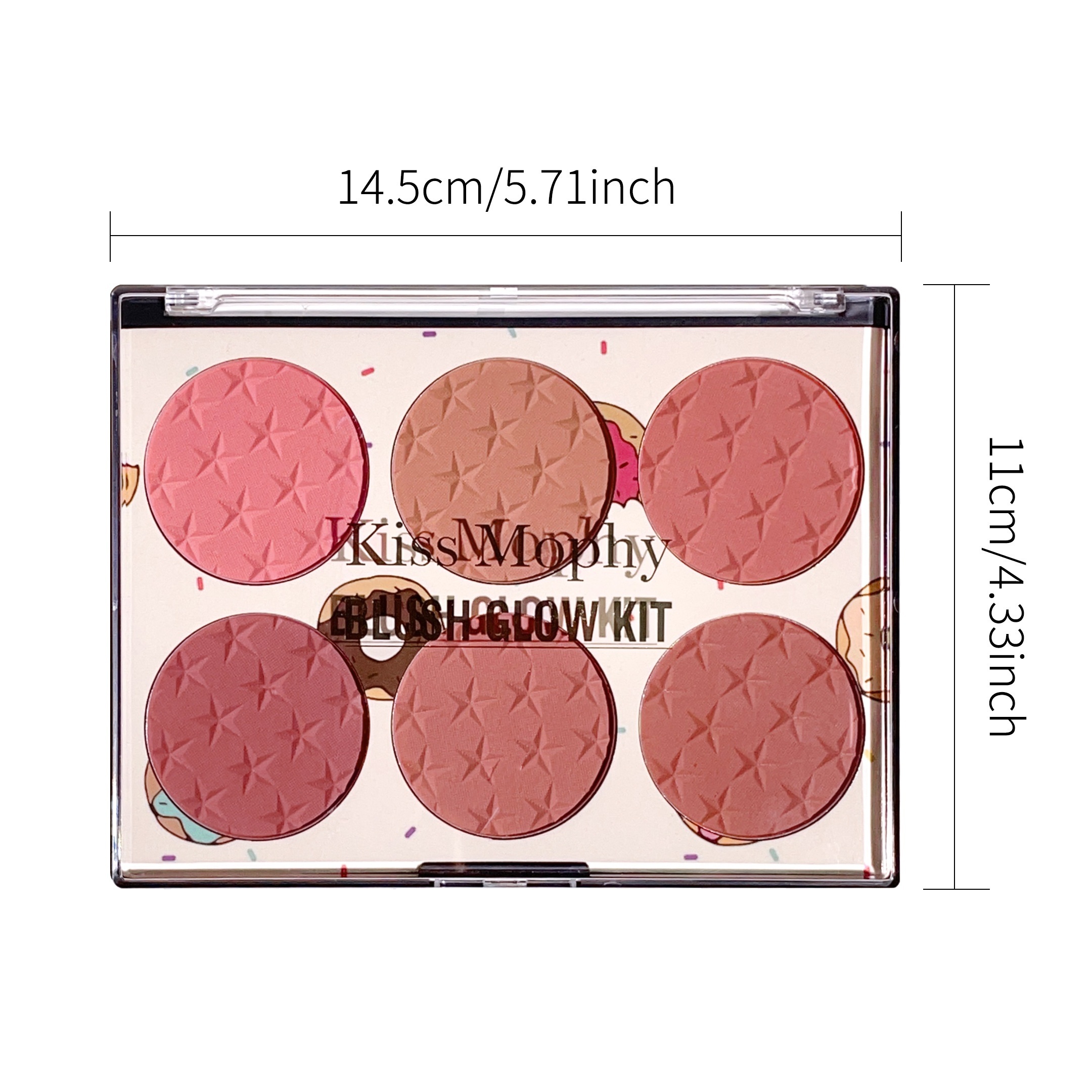 Angel Pig Blush Powder Palette 6 Colori In Polvere Minerale - Temu  Switzerland